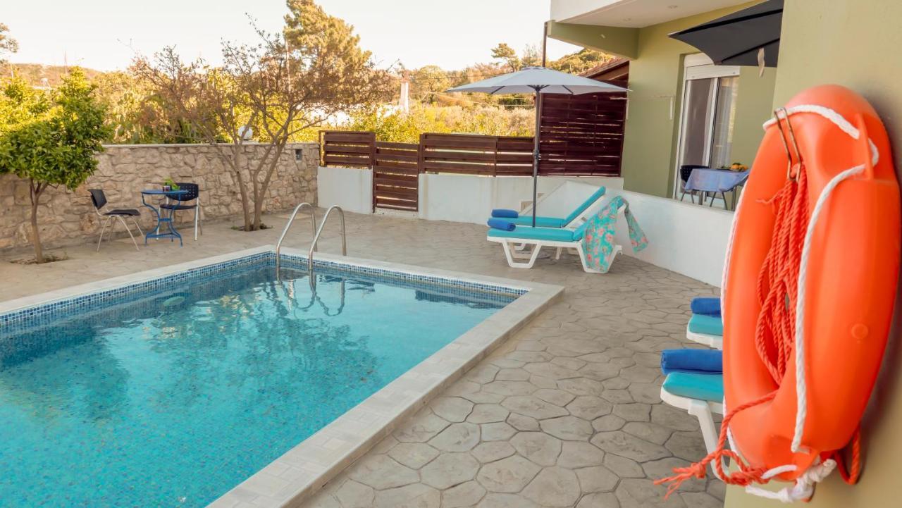 Greek Style Ground Floor Apartment & Pool Ialysos  Exterior foto
